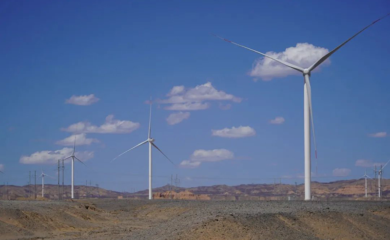 粤水电哈密十三间房风电场一期50MW