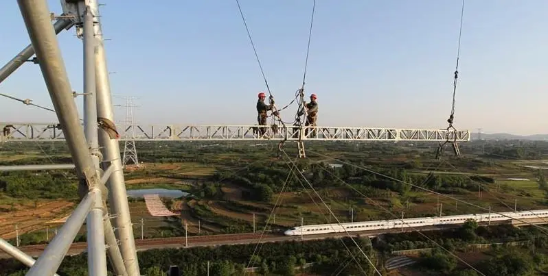 关于某输电线跨越铁路的一点归纳